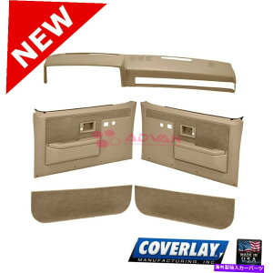 �����p�[�c Blazer K5�̃J�o�[���C�̂��߂̒����h�A�p�l���_�b�V���L���b�v�L�b�g18-601CL-NTL Neutral Door Panel Dash Cap Kit 18-601CL-NTL For Blazer K5 Coverlay�y���s�A���i�z