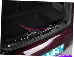 p[c ~jN[p[Nu}F54p2s[XubN`^㕔gNK[hJo[g 2PCS Black titanium Rear Trunk guard cover trim For Mini Cooper Clubman F54