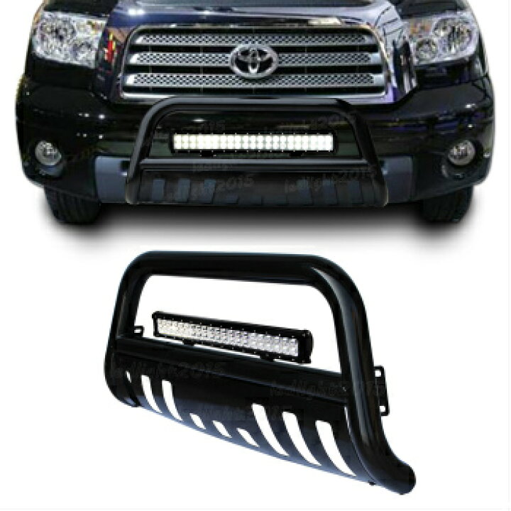 楽天市場 トヨタ タンドラ グリルガード Black Bull Bar Brush Bumper Grille Guard 126w Led Light For Toyota Tundra 07 13 トヨタタンドラ7月13日のためにブラックブルバー ブラシバンパーグリルガード 126w Ledライト Us Custom Parts Shop Usdm