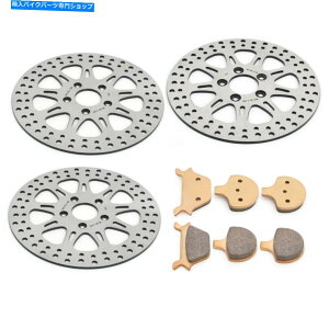 front brake rotor 11.5 �O���㕔�u���[�L���[�^�[�p�b�hDyna�჉�C�_�[���C�h�O���C�h�X�[�p�[�O���C�hFXR FXLR 11.5 Front Rear Brake Rotor Pads Dyna Low Rider Wide Glide Super Glide FXR FXLR�y���s�A���i�z