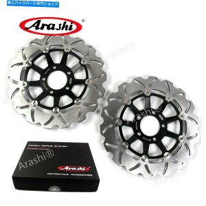 front brake rotor ���GSXR750 1989 - 1995 1990�̂��߂̗�CNC�t���[�e�B���O�u���[�L�f�B�X�N���[�^�[ Arashi CNC Front Floating Brake Disc Rotors For SUZUKI GSXR750 1989 - 1995 1990�y���s�A���i�z