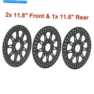 front brake rotor �O���㕔11.8 �u���[�L���[�^�[Electra Glide Flhtc Flhtcu Road Glide Fltrx Fltru Front Rear 11.8 Brake Rotors Electra Glide FLHTC FLHTCU Road Glide FLTRX FLTRU
