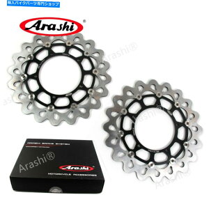 front brake rotor ���}�nYZF R1S 2016 2017 YZF-R1S YZFR 1S BK�̂��߂̗��̃t�����g�u���[�L�f�B�X�N���[�^�[ Arashi Front Brake Disc Rotors For YAMAHA YZF R1S 2016 2017 YZF-R1S YZFR 1S BK�y���s�A���i�z
