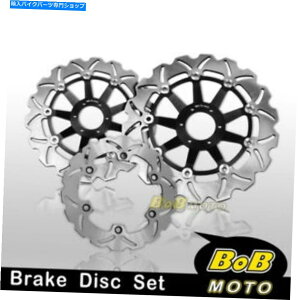 front brake rotor �z���_CBR 1100 XX BlackBird 99-05 06 07 08 Front + Rear SS Brake Disc 3pcs For Honda CBR 1100 XX Blackbird 99-05 06 07 08