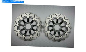 front brake rotor tgEF[uu[LfBXN[^[̃yA300mmXYLGSXR GSX-R 750 F 1985-1987 Pair of Front Wave Brake Discs Rotors 300mm SUZUKI GSXR GSX-R 750 F 1985-1987