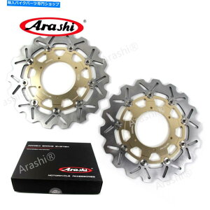front brake rotor BMW F800GS 2009-2015 F 800GS F 800 GS�S�[���h10�̂��߂̗��̃t�����g�u���[�L�f�B�X�N���[�^�[ Arashi Front Brake Disc Rotors For BMW F800GS 2009-2015 F 800GS F 800 GS Gold 10�y���s�A���i�z