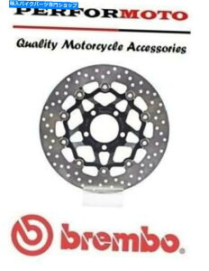 front brake rotor Brembo�A�b�v�O���[�h�t�����g�u���[�L�f�B�X�N�X�Y�LGSX600F W-K2 RT 98-02 Brembo Upgrade Front Brake Disc Suzuki GSX600F W-K2 Rt 98-02�y���s�A���i�z