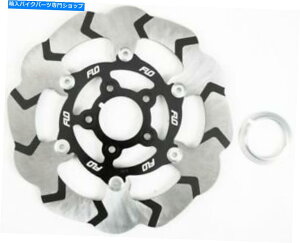 front brake rotor �t���[���[�^�[�X�|�[�c�t���[�e�B���O�u���[�L���[�^�[�V���o�[�t�����g11.5 ��HD-800S�n�[���[�_�r�b�h�\�� Flo Motorsports Floating Brake Rotor Silver Front 11.5 #HD-800S Harley Davidson�y���s