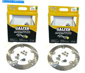 front brake rotor Galfer���E���h�t�����g�u���[�L�f�B�X�N���[�^�[BMW Rninet R9T���[�T�[2017 Galfer Round Front Brake Discs Rotors BMW RNineT R9T Racer 2017�y���s�A���i�z