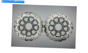 front brake rotor tgEF[uu[LfBXN[^[̃yA320mm̏fCgi955i 955 I 2002-2005 Pair of Front Wave Brake Discs Rotors 320mm TRIUMPH DAYTONA 955i 955 I 2002-2005