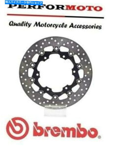 front brake rotor BremboAbvO[htgu[LfBXN}nXV1900~bhiCgX^[06-12 Brembo Upgrade Front Brake Disc Yamaha XV1900 Midnight Star 06-12