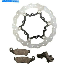 front brake rotor ギャラファー特大波フローティングブレーキローターキット Galfer Oversize Wave Floating Brake Rotor Kit