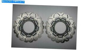 front brake rotor �t�����g�E�F�[�u�u���[�L�f�B�X�N���[�^�[�̃y�A310mm�X�Y�LGSF andit 1250 2007-2016 Pair of Front Wave Brake Discs Rotors 310mm SUZUKI GSF BANDIT 1250 2007-2016�y���s�A���i�z