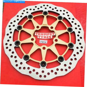 front brake rotor 600 R 04 NGEF[u̗Ou[LfBXN{OEiAbvO[h790X SUZUKI 600 R 04 NG WAVY FRONT BRAKE DISC GENUINE OE QUALITY UPGRADE 790X