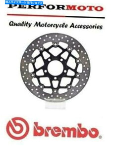 front brake rotor Brembo�A�b�v�O���[�h�t�����g�u���[�L�f�B�X�N�X�Y�LDL650 K4-K6 V-STROM RT 04-06 Brembo Upgrade Front Brake Disc Suzuki DL650 K4-K6 V-Strom Rt 04-06�y���s�A���i�z