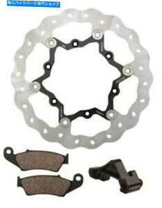 front brake rotor Mt@t[eBOEF[utgu[L[^[270mmz_CRF 250 / CRF 450 Galfer Oversize Floating Wave Front Brake Rotor 270mm Honda CRF 250/CRF 450
