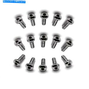 front brake rotor fAfBXNtgAN[O[h8gNX[^[{gn[[8793-59818-5 Dual Disc Front & Rear Chrome Grade 8 Torx Rotor Bolts Harley 8793-5 & 9818-5