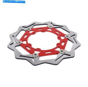 front brake rotor CRF450X 450R CR250R CR125R CR125R̂߂270mmOʐԂt[eBOu[LfBXN[^[ 270MM Front Red Floating Brake Disc Rotor For CRF450X 450R CR250R CR125R CR500R