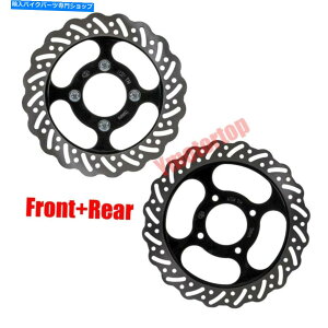 front brake rotor z_}nDirt Pit Bike ATVptg+Au[LLp[fBXNfBXN[^[ Front + Rear Brake Caliper Disc Disk Rotor for Honda Yamaha DIRT PIT BIKE ATV