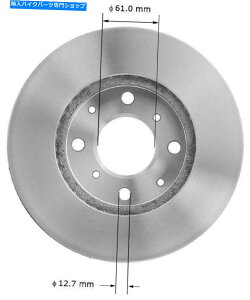 front brake rotor �z���_�V�r�b�N�V�r�b�N�f���\���t�����g�f�B�X�N�u���[�L���[�^�[�x���f�B�b�N�XPRT1581 For Honda Civic Civic del Sol Front Disc Brake Rotor Bendix PRT1581�y���s�A���i�z