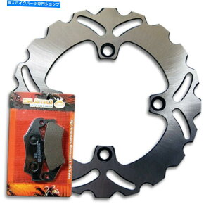 front brake rotor �z���_XR650L�p�t�����g�����\�u���[�L�f�B�X�N���[�^�[+�p�b�h[1993-2021] Front High Performance Brake Disc Rotor + Pads for Honda XR650L [1993-2021] NEW�y���s�A���i�z