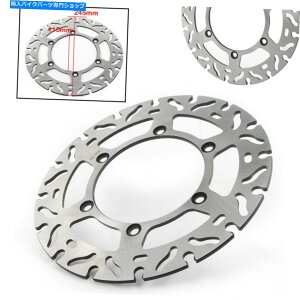 front brake rotor �f�B�X�N���[�^�[�t�����g�u���[�L�f�B�X�N���[�^�[�V���o�[�t�B�b�g���}�nTTR250 DT200 DT230 WR200 Disc Rotor Front Brake Disc Motor Silver Fit Yamaha TTR250 DT200 DT230 WR200