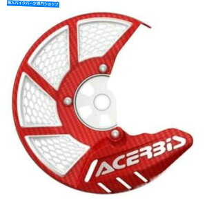 front brake rotor Acerbis Xu[LxgtgfBXNJo[/ Acerbis X-Brake Vented Front Disc Cover Red/White