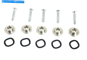 front brake rotor ChrometgfBXNn[hEFALbg̓n[[ - _rbh\tBbg܂ Chrome Front Disc Hardware Kit fits Harley-Davidson