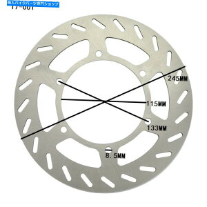 front brake rotor }nTTR250 99-07 TT 250R 99-04 YP 250 95-07̂߂245mmtgu[L[^[fBXN 245mm Front Brake Rotor Disc For Yamaha TTR250 99-07 TT 250R 99-04 YP 250 95-07
