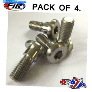 front brake rotor チタンリアブレーキディスクマウントボルトキットホンダCR 250 90-01 1995-2001 M8X22mm TITANIUM REAR BRAKE DISC MOUNT BOLT KIT HONDA CR 250 90-01 1995-2001 M8X22MM