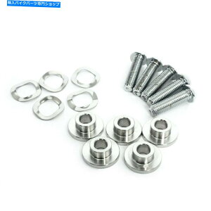 front brake rotor �t�����g�u���[�L���[�^�[�n�[�h�E�F�A�L�b�g�̂��߂̃n�[���[�c�[�����O2014�N�̎��s��̃z�C�[�����[�^�[ Front Brake Rotor Hardware Kit for Harley Touring 2014 up Enforcer Wheels Rotors�y���s