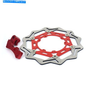 front brake rotor CRF250R CRF450R̂߂270mmt[eBOtgu[LfBXN[^[uPbg 270mm Floating Front Brake Disc Rotor Bracket For CRF250R CRF450R Motorcycle