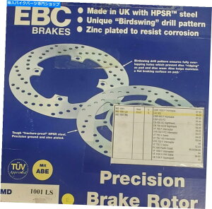 front brake rotor EBC�u���[�L�t�����g���[�^�[ - �z���_GB 500 1989-90 MD101LS EBC BRAKE FRONT ROTOR- HONDA GB 500 1989-90 MD101LS�y���s�A���i�z