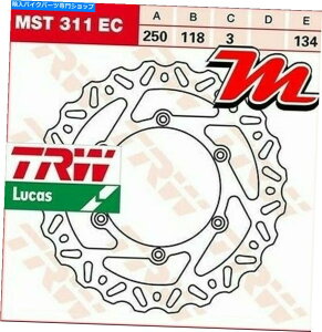 front brake rotor }nYZ 250 CG 2001ptgfBXNu[LTRW LUCAS MST 311 EC Front Disc Brake TRW Lucas MST 311 Ec for Yamaha YZ 250 CG 2001