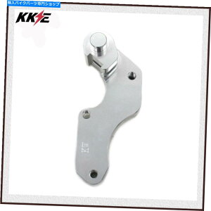 front brake rotor KKEu[LA_v^[uPbgtBbgKawasaki KX250F KX450F 2006-2018zɎ_ KKE Brake Adapter Bracket Fit KAWASAKI KX250F KX450F 2006-2018 Anodized Silver