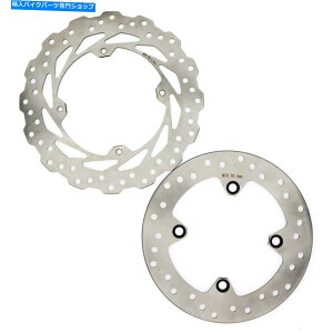 front brake rotor z_XR250R XR 250R 1991-2004̂߂̐VtgAu[LfBXN[^[ New Front & Rear Brake Disc Rotors For HONDA XR250R XR 250R 1991-2004