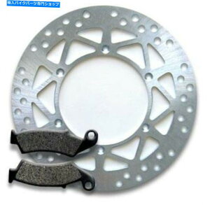 front brake rotor Suzuki DR-Z 250 K�i01-07�jDR 350�i97-99�j�̃t�����g���i���u���[�L���[�^�[+�p�b�h Front High Quality Brake Rotor+Pads for Suzuki DR-Z 250 K (01-07) DR 350 (97-99)