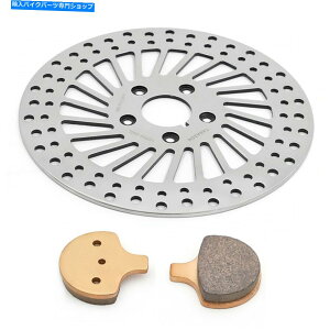 front brake rotor Polish 11.5 "�t�����g�u���[�L���[�^�[�p�b�hSportster 883 1200 xlh dyna fxr fxdwg 87-99 Polish 11.5" Front Brake Rotor Pads Sportster 883 1200 XLH Dyna FXR FXDWG 87-99