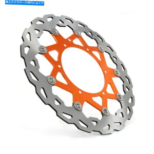 front brake rotor SX300�̂��߂�320mm�O�ʃt���[�e�B���O�u���[�L�f�B�X�N���[�^�[SXF450 MXC520 XC525 320mm Front Floating Brake Disc Rotor For SX300 EXC450 SXF450 MXC520 XC525�y���s�A���i�z