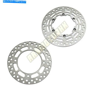 front brake rotor ��ؔ��m250 RS RT RT RLV RLW RV RW 1995-2000 x2 Front Rear Brake Rotor For Suzuki DR 250 RS RLS RT RLV RLW RV RW 1995-2000 x2�y���s�A���i�z