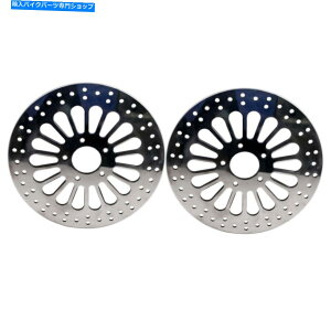 front brake rotor 2{11.8 "300 mmtgu[L[^[fBXNfBXNXeX| 2x 11.8" 300mm Polished Front Brake Rotor Disc Disk Stainless Steel