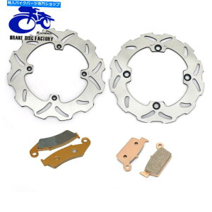 front brake rotor CR125R CR250R CR500R 1992 1993 1993 1993 1993 1994 1994 1993 1993 1994 1994 1993 1994 CR125R CR250R CR500R 1992 1993 1994 For Honda Full Set Brake Rotors Discs + Pads