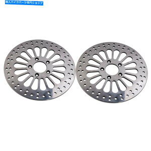 front brake rotor 2008-2013c[O邽߂̃n[[_rbh\p2{O11.8 "u[L[^[fBXNfBXN 2x Front 11.8" Brake Rotor Disc Disk for Harley-Davidson for Touring 2008-2013