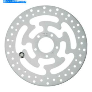front brake rotor �n�[�h�h���C�u�t�����g���u���[�L���[�^�[11.8 Dia OE�X�^�C���i�X�e�����X�j2008 UP�c�[�����O HardDrive Front Left Brake Rotor 11.8 Dia OE Style (Stainless) 2008-Up Touring�y���s�A���i�z