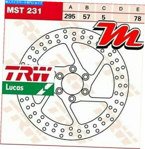 front brake rotor tgfBXNu[LTRW LUCAS MST 231XYLVS 800 GL INTRUDER VS52B 1992-00 Front Disc Brake TRW Lucas MST 231 Suzuki VS 800 GL Intruder VS52B 1992-00