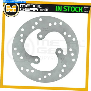 front brake rotor Aprilia Mojito 50�J�X�^��2004 2005 2006�̂��߂̃��^���M�A�u���[�L�f�B�X�N���[�^�[�̑O��L MetalGear Brake Disc Rotor Front L for APRILIA Mojito 50 Custom 2004 2005 2006�y���s�A���i�z