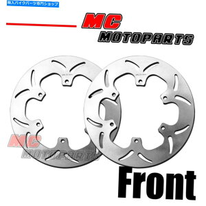 front brake rotor }nFJ 1100 1984-1985 84 85̂߂2PCStg\bhu[LfBXN[^[Zbg 2 pcs Front Solid Brake Disc Rotor Set For Yamaha FJ 1100 1984-1985 84 85