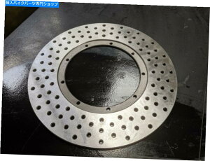 front brake rotor ���S�̌@��u���[�L�f�B�X�N�z���_CB750K 4 1969-76���[�^�[���g�� Cast Iron Drilled Brake Disc Honda CB750K Four 1969-76 Rotors Retro�y���s�A���i�z