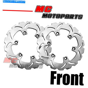 front brake rotor G~l[^[400 88-89̂߂2{̃\bhtgu[LfBXN[^[ZbgH 88 89 2x Solid Front Brake Disc Rotor Set For KAWASAKI ELIMINATOR 400 88-89? 88 89