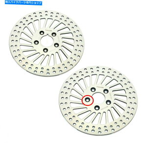 front brake rotor tgAu[LfBXN[^[11.5 "n[[X|[cX^[XLH 883/1200 1987-1999 Front Rear Brake Disc Rotors 11.5" for Harley Sportster XLH 883 / 1200 1987-1999